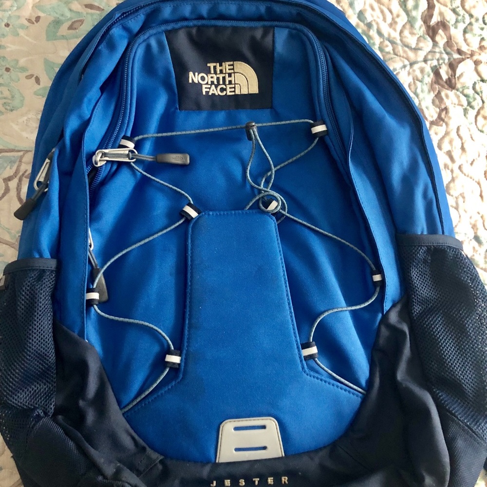 Blue North Face Jetsetter BackPack One Size